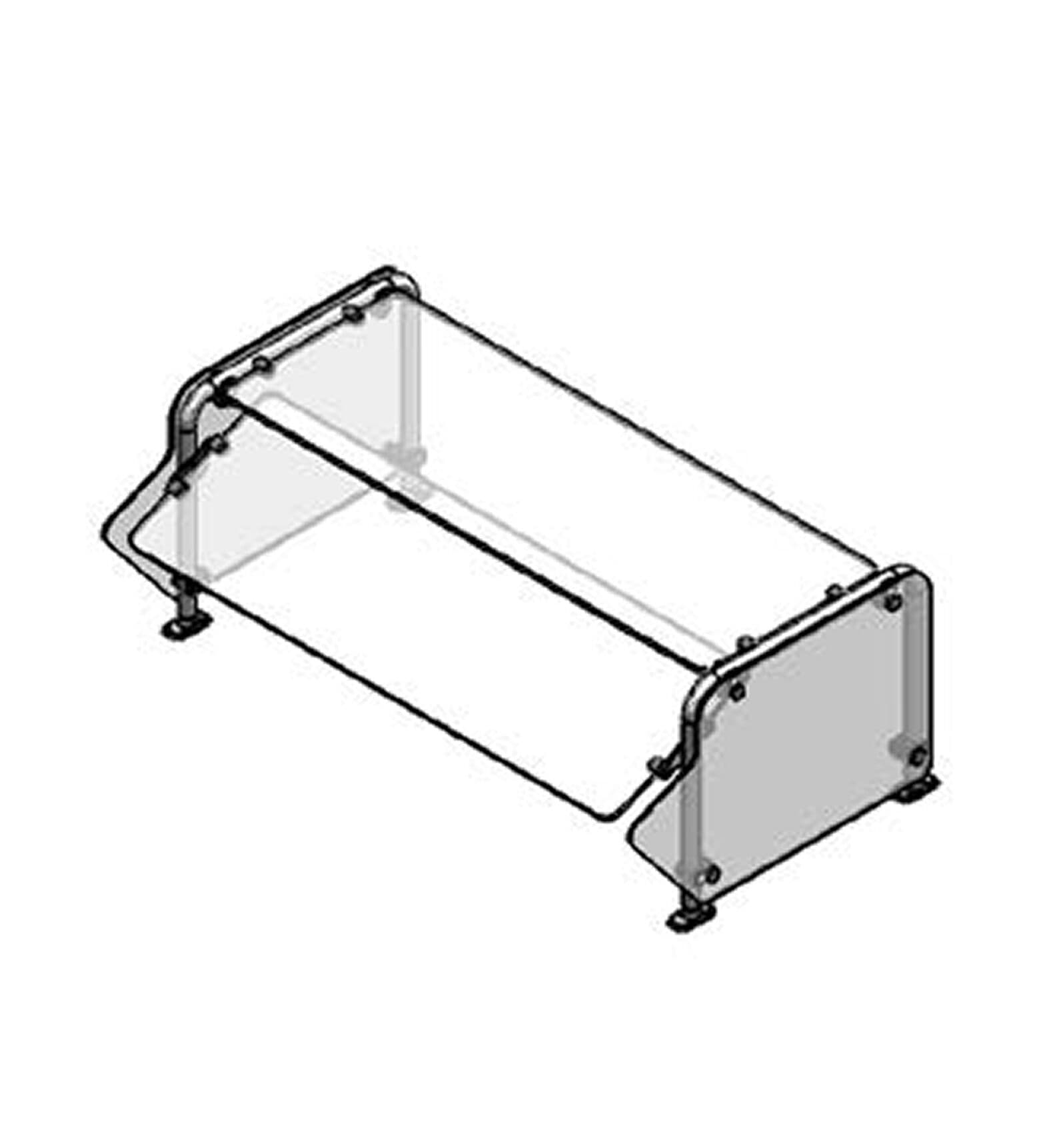 Randell – Serving Line Breath Guard Bent Models – RSB-STSSNA