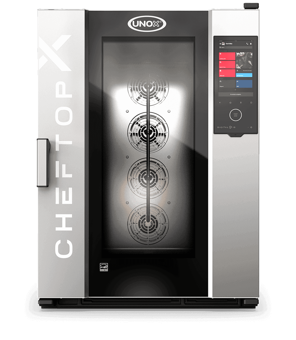 Unox – CHEFTOP-X Gas Combi Oven, 10 Trays GN 1/1, Left-Hinged – XADA-1011-GXLS-ET