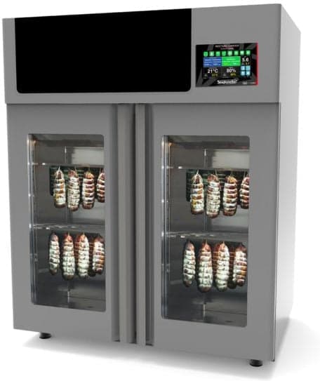 Stagionello – 60 kg Curing Cabinet with ClimaTouch & Fumotic – STGPNTF60 – Special Order Item – ETA 14-16 Weeks
