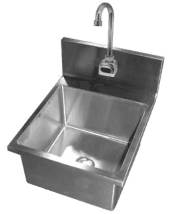 Winholt - 18" x 15" Hand Sink with Electronic Faucet - WS-HS-1410-EF