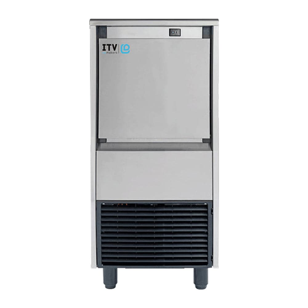 ITV Delta NG80 16″ Air Cooled Undercounter Gourmet Cube Ice Machine – 77 Lbs.