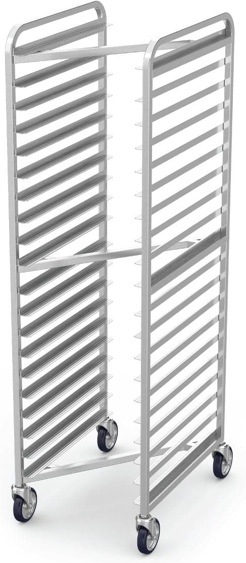 Winholt - Holds 10-18" Trays Medium Duty, End Loading Nesting Pan Racks - AL-1810N