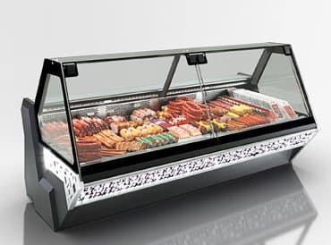 Hit-Line Missouri sapphire MK 115 M Remote Serve-Over Refrigerated Counter
