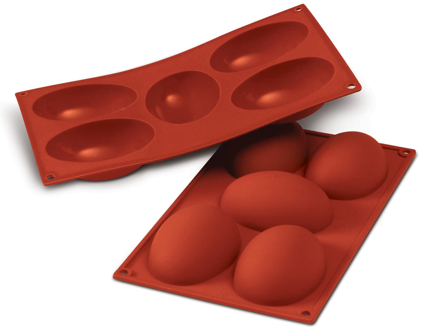 Silikomart SF-041 Egg Shape Silicone Mold