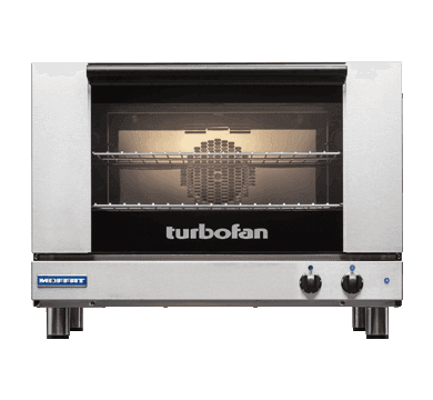 Turbofan – 32″ Full Size Sheet Pan Manual Electric Convection Oven 220-240V – E27M2