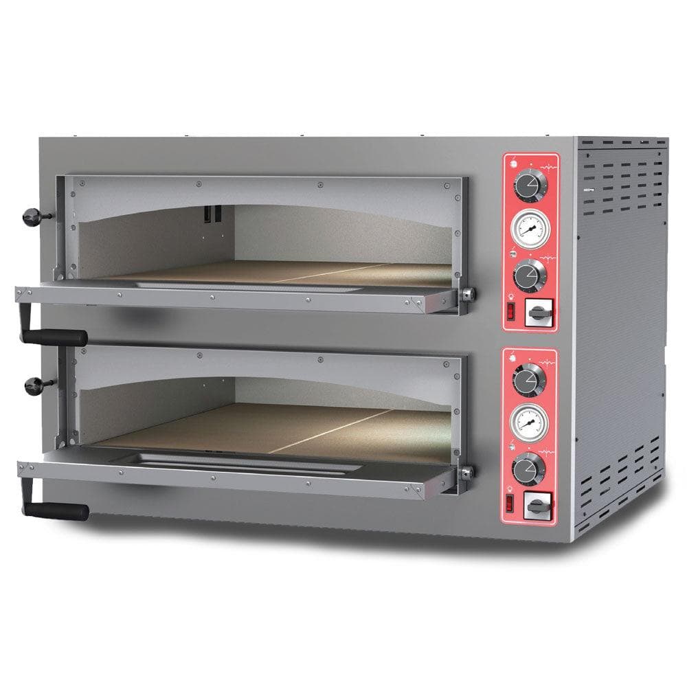Trento Entry Max Series 39″ Double Chamber Pizza Oven with 27.6″ Chamber – 11.2 kW, 230 V, 3 Ph