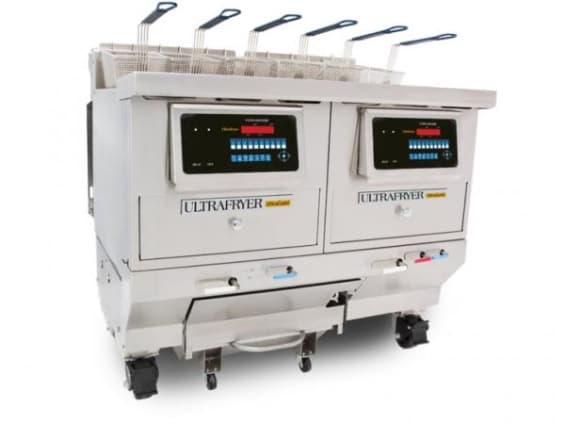 Ultrafryer – E20-18 Two Vat Electric Fryer with UltraClear Plus Filtration – B-E20-18-2-UCP