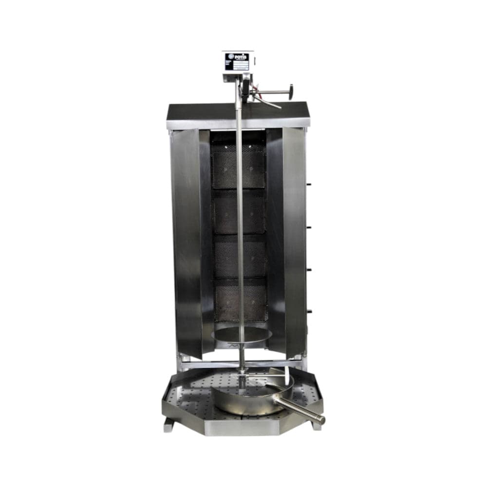 Potis MU-GD4 Doner Kebab Machine / Vertical Broiler - Nat Gas
