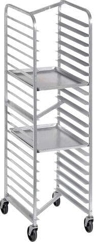 Aluminum Nesting Sheet Pan Rack – Square Top – with 20 slides and 3″ spacing
