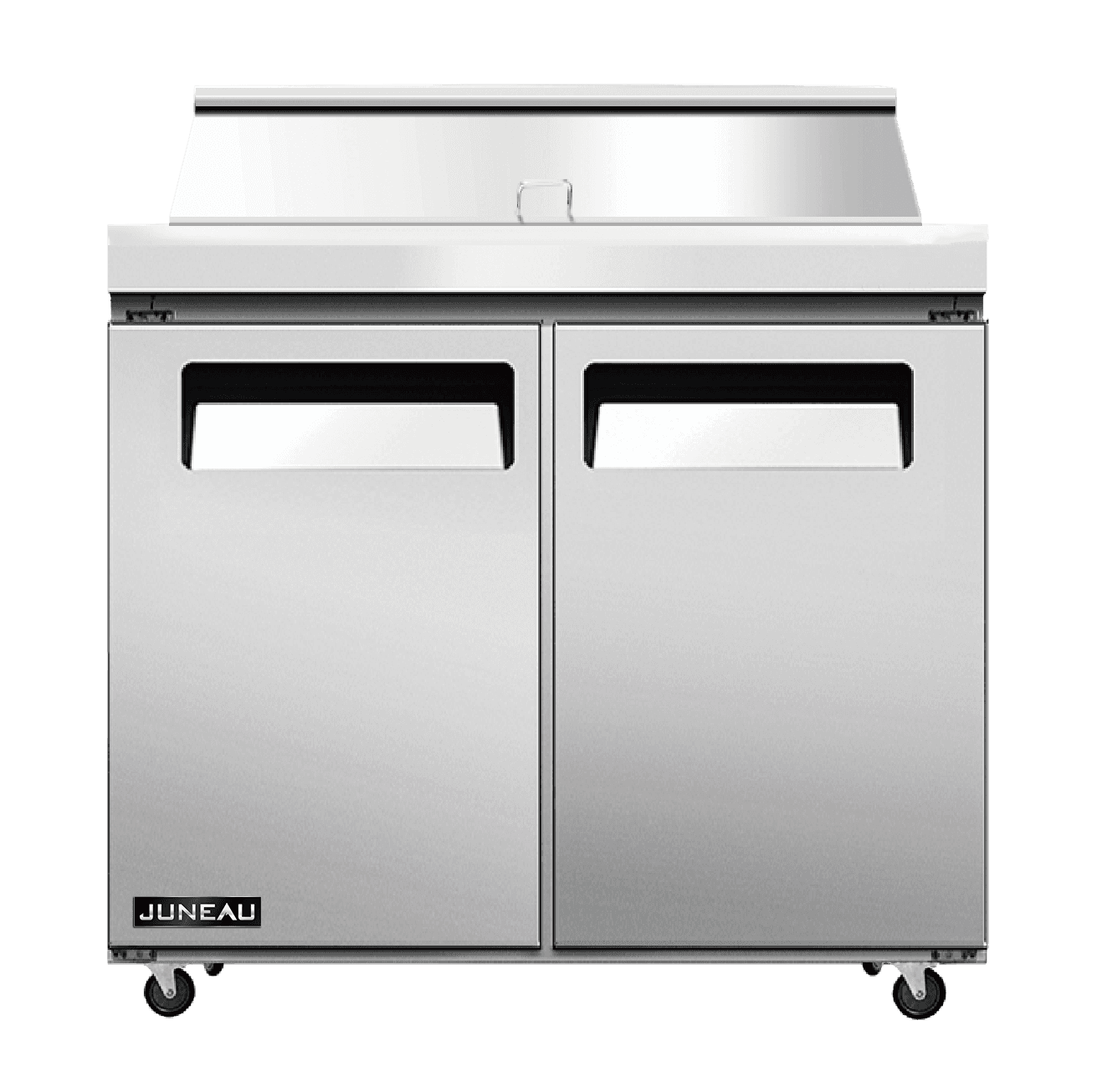 Juneau 36″ Two (2) Door Refrigerated Prep Table, 4.9 cu.ft (138 L), Stainless Steel