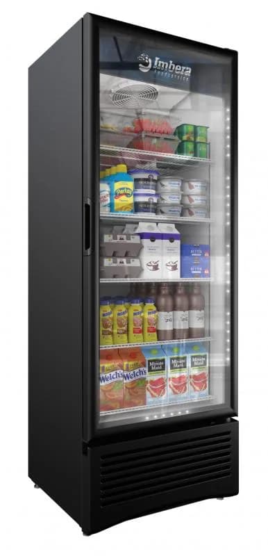 Imbera G319R2 Upright Merchandiser Cooler – 1 Glass Door – 30 Inch