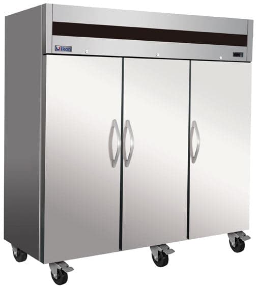 Ikon IT82F-DV 81″ Top Mount 3-Door Reach-In Freezer