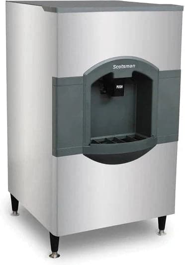 Scotsman - iceValet 30" Wide Hotel Ice Dispenser With Water Spout with 180 lbs Capacity - HD30W-1 (ETA 5-8 Weeks)