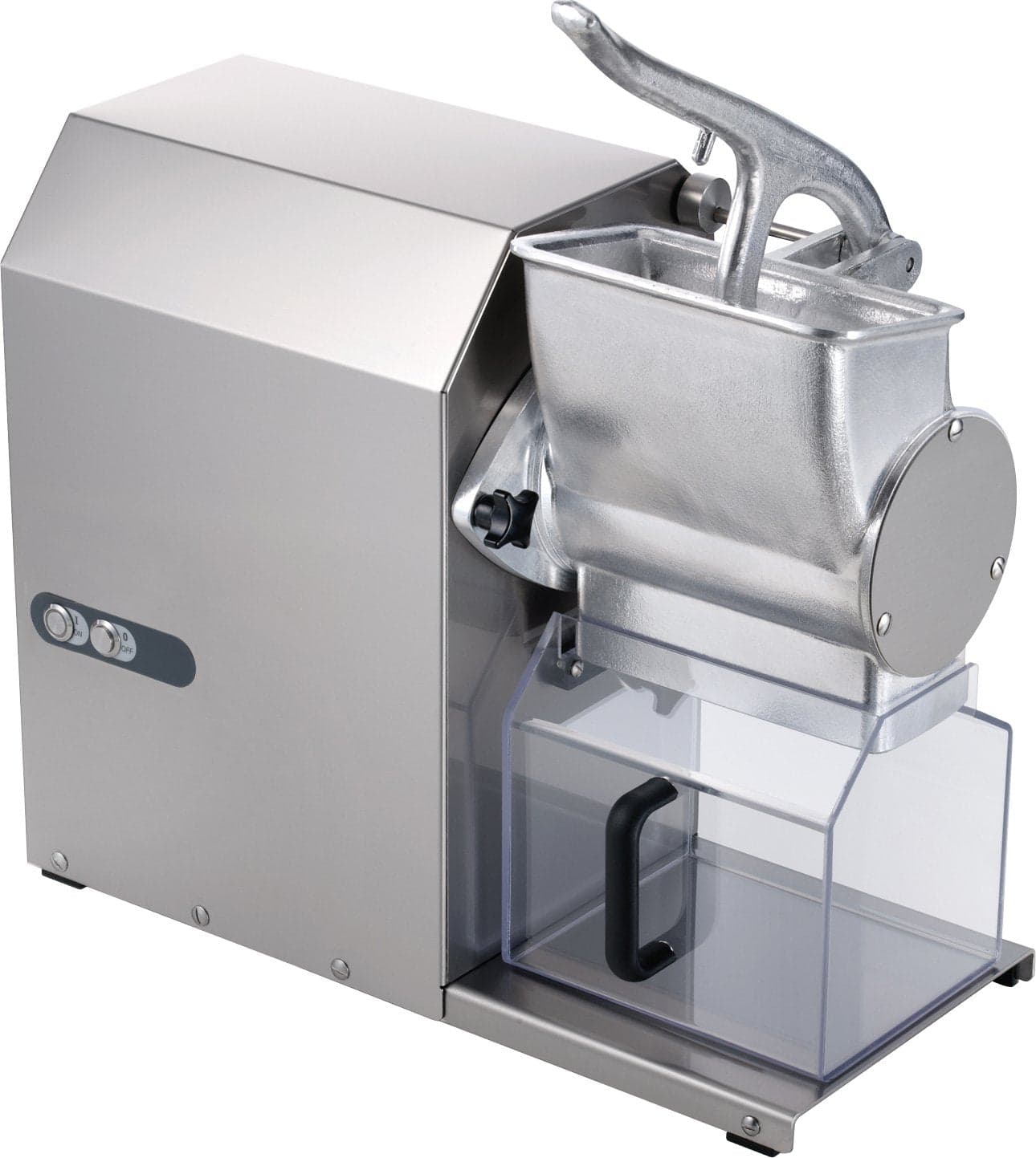 European Heavy-duty Cheese Grater for Hard Cheese, 240 lb./hr – 2 HP, 240 V, 1 Ph