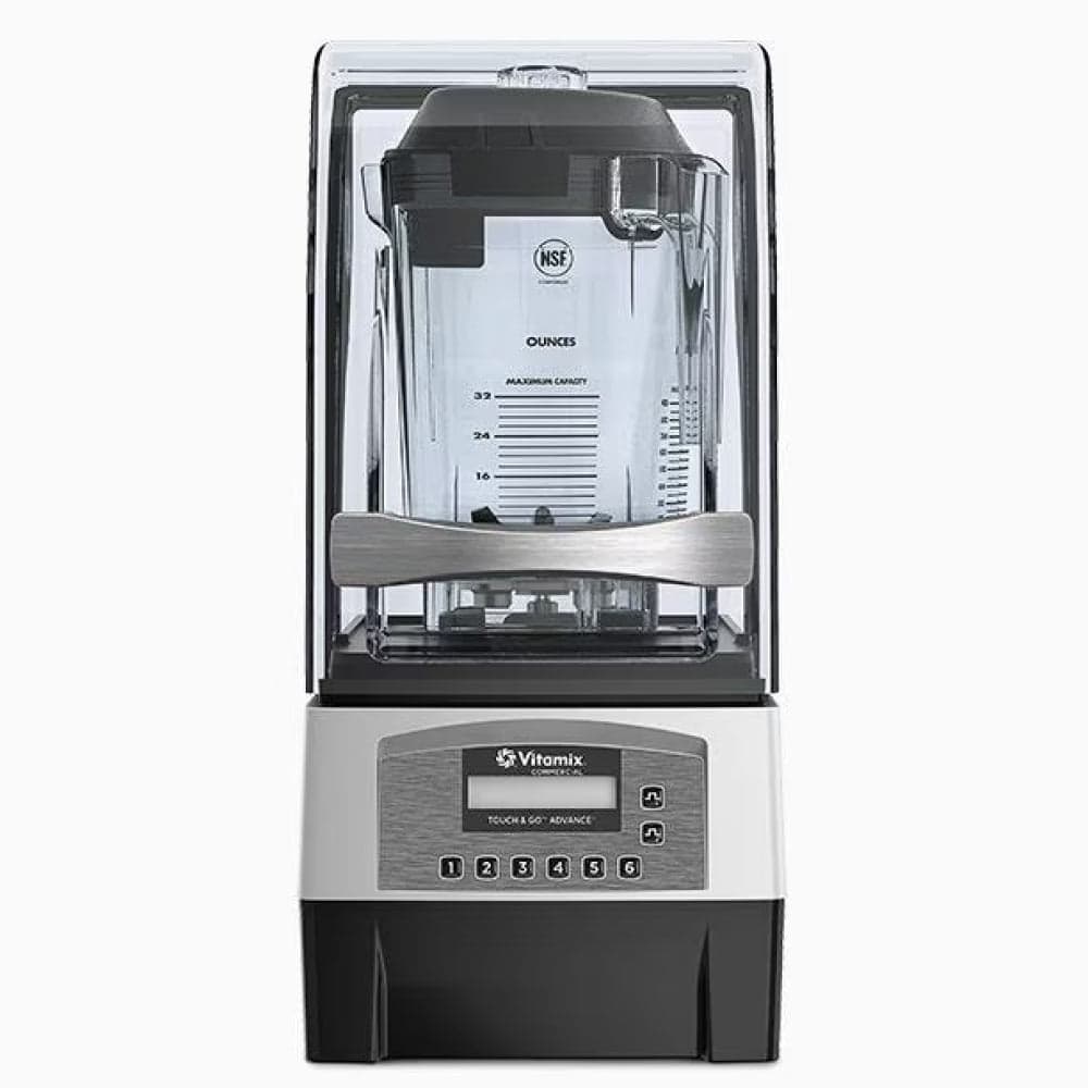 Vitamix 068255-ABAB 32 Oz. Countertop Touch & Go Advance Blender – 120V/2.3 Hp