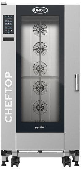 Unox - CHEFTOP MIND.Maps BIG PLUS Electric 20 Pan Full Size Trolley Combi Oven with Right-Hinged Door, 3Ph, 440V - XAVL-2021-HPRS