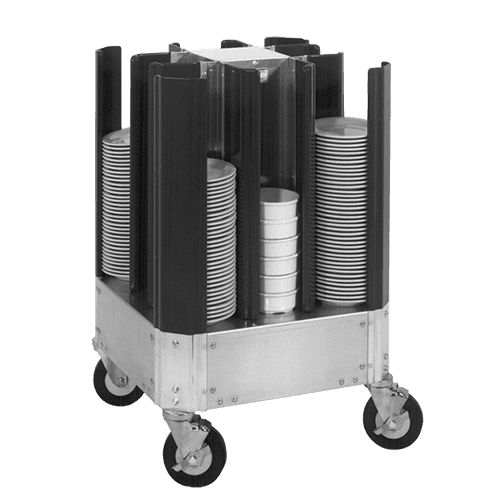 Cres Cor – Adjustable Dish Dolly for 5.8″ to 7.1″ Plates – EO 501-6-480