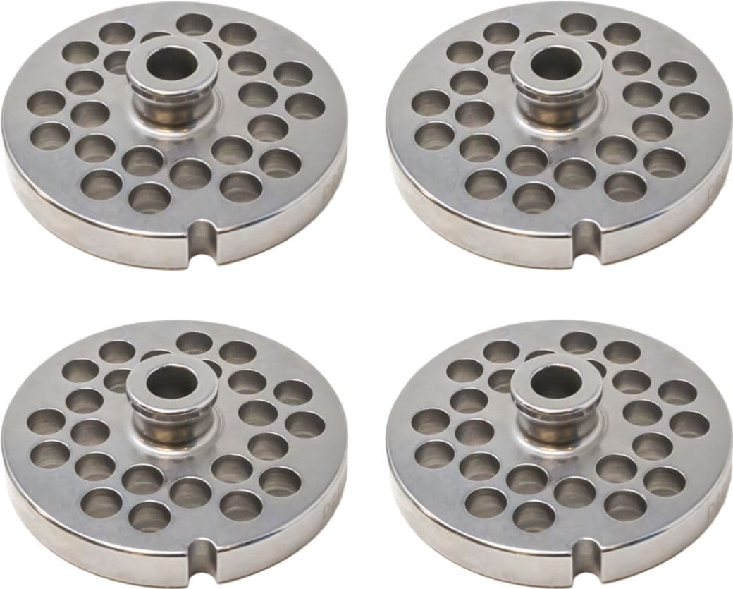 Stainless Steel #22 machine plate with hub 9.5mm (3/8″) – one notch/ round