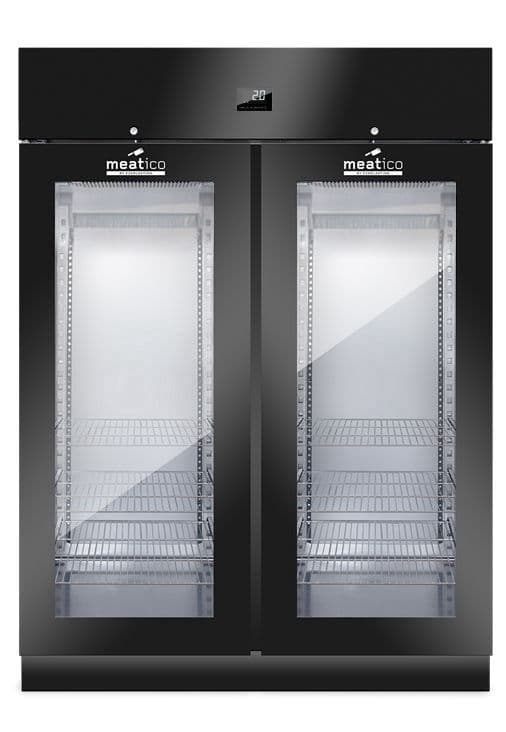 Meatico – Storage Unit Black Double Door – ACM51I