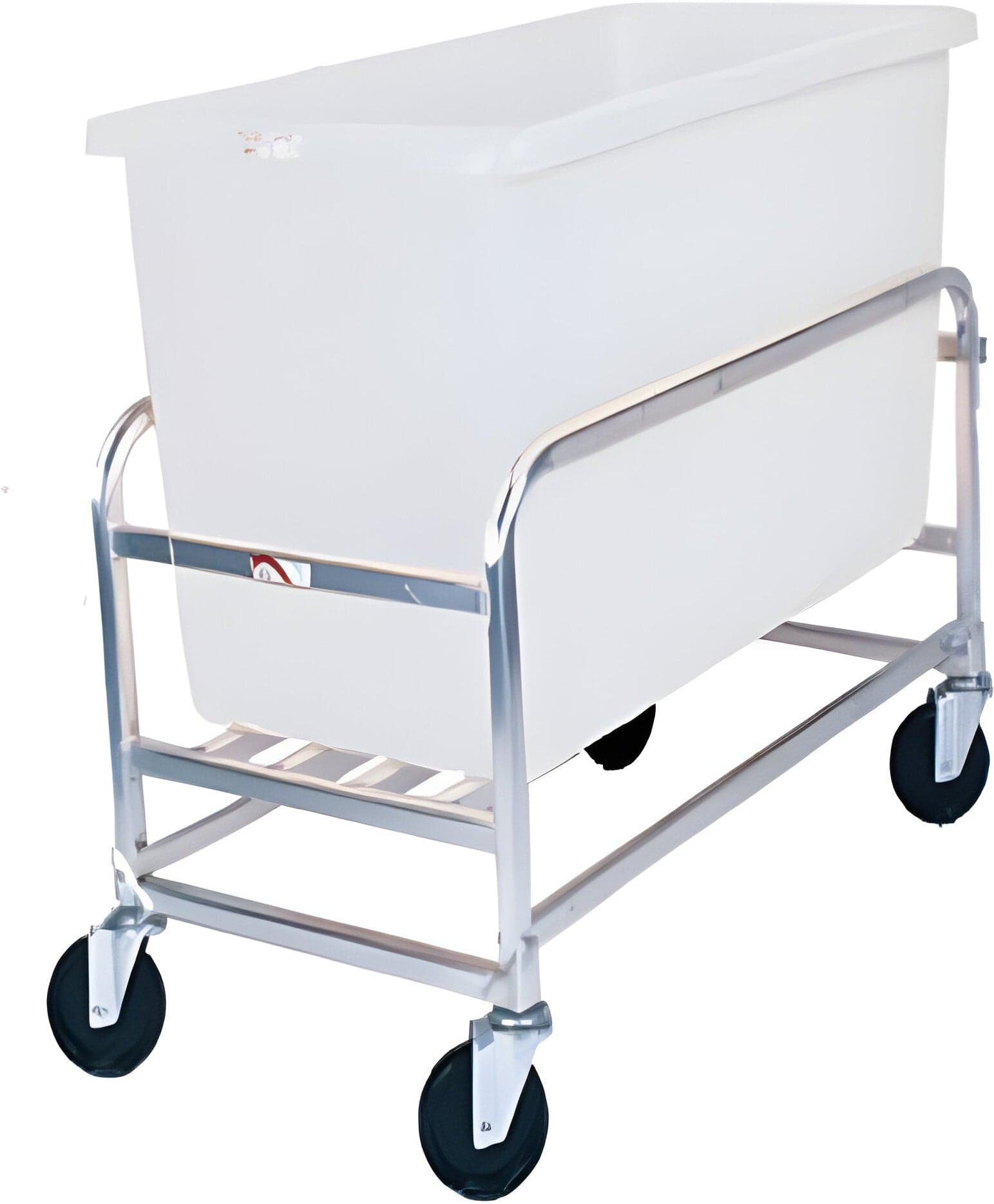 Winholt - 8 Bushel White Tub Aluminum Bulk Mover - 30-8-AL-WH
