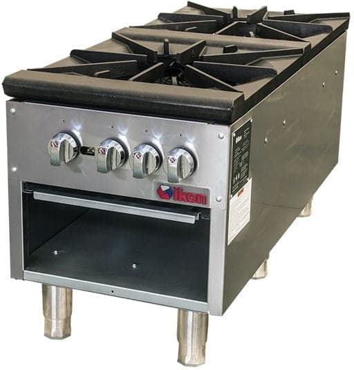 Ikon ISP-18-2 Gas 2-Burner Stock Pot Range – 160,000 BTU
