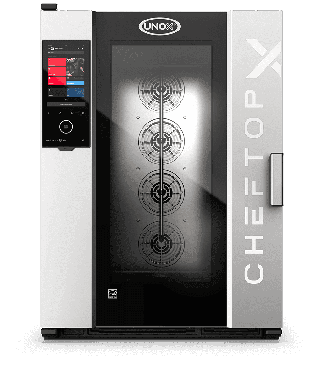 Unox – CHEFTOP-X Electric Combi Oven, 10 Trays GN 1/1, Right-Hinged – XADA-1011-EXRS-ET