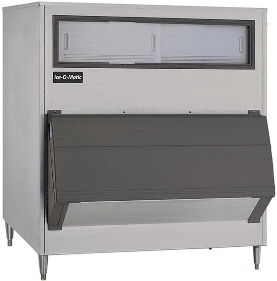 Ice-O-Matic – 1320 lb Stainless Steel Upright Ice Storage Bin -B1300-48