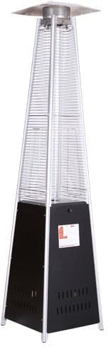 90″ Pyramid Style Freestanding Powder Coated Patio Heater – 42,000 BTU