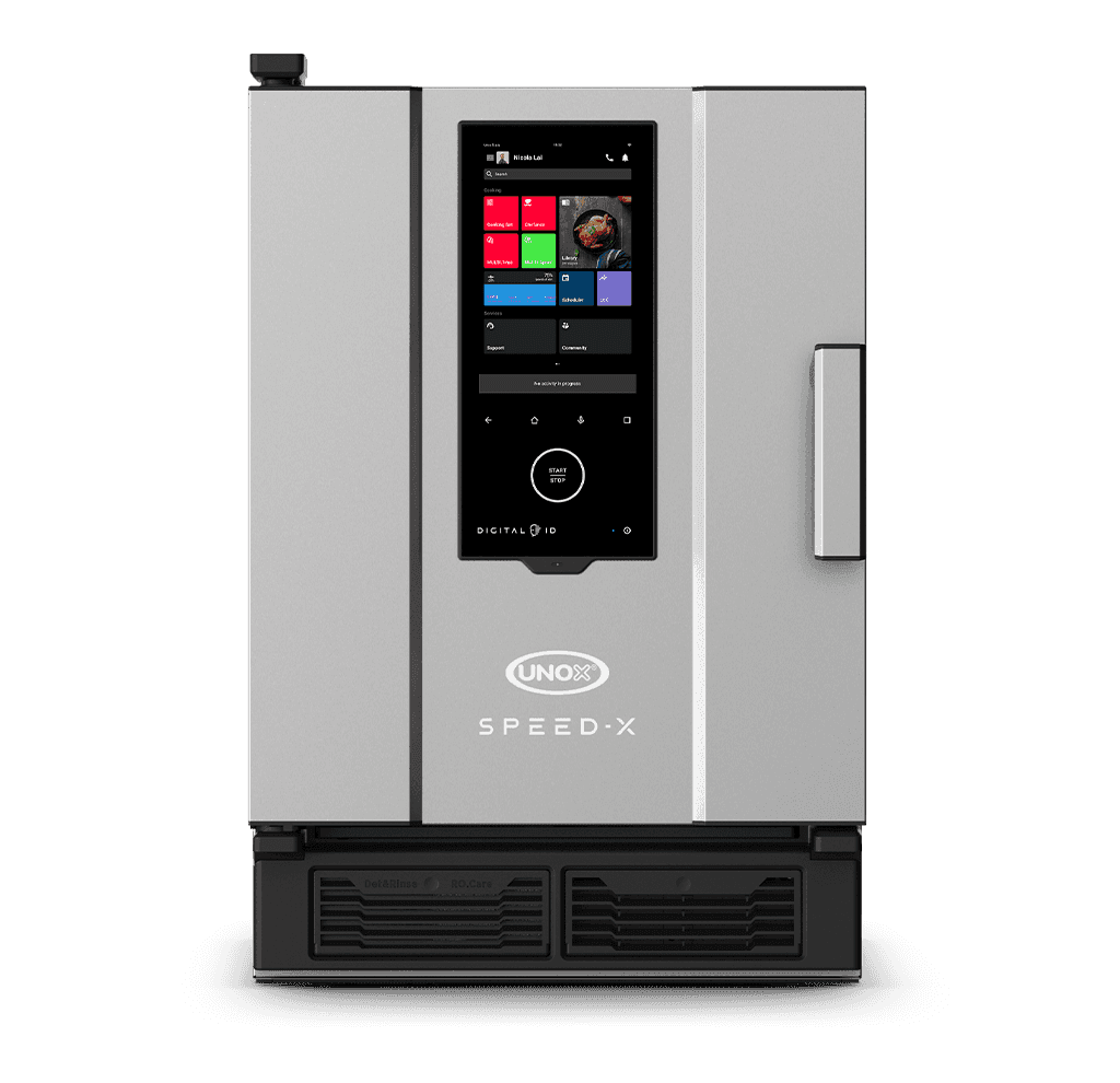 Unox – SPEED-X Electric Combi Speed Oven, 5 Trays GN 2/3, Right-Hinged – XAPA-0523-EXRS-ET