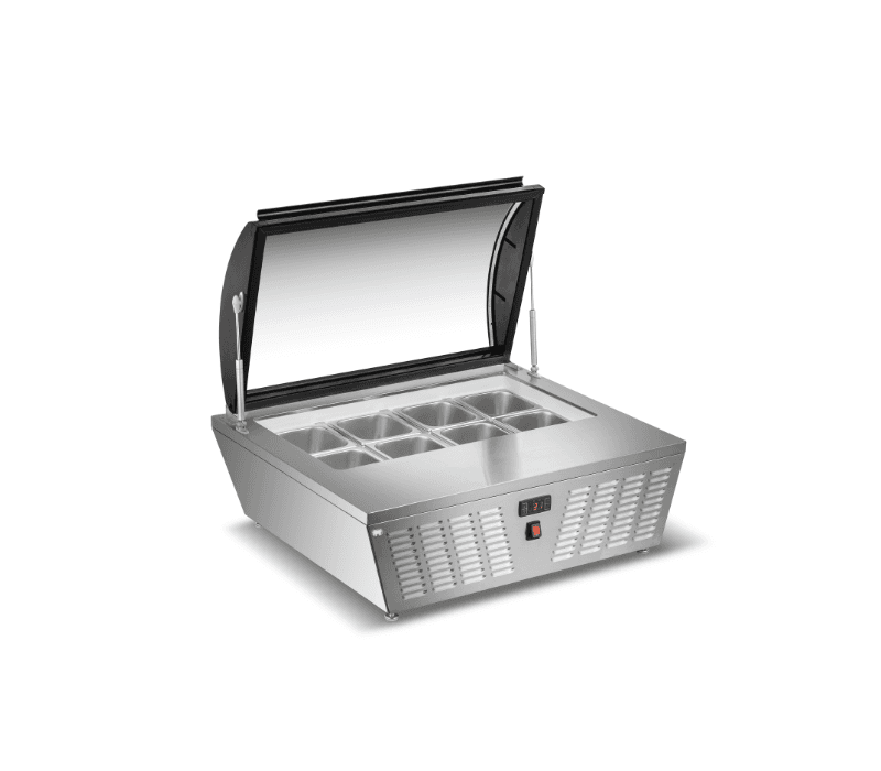COLDZONE DW-67R Countertop Gelato Display Case
