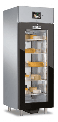 Meatico – ALL IN ONE 700 Curing Cabinet, Single Door, Cheese, Black – AC860J