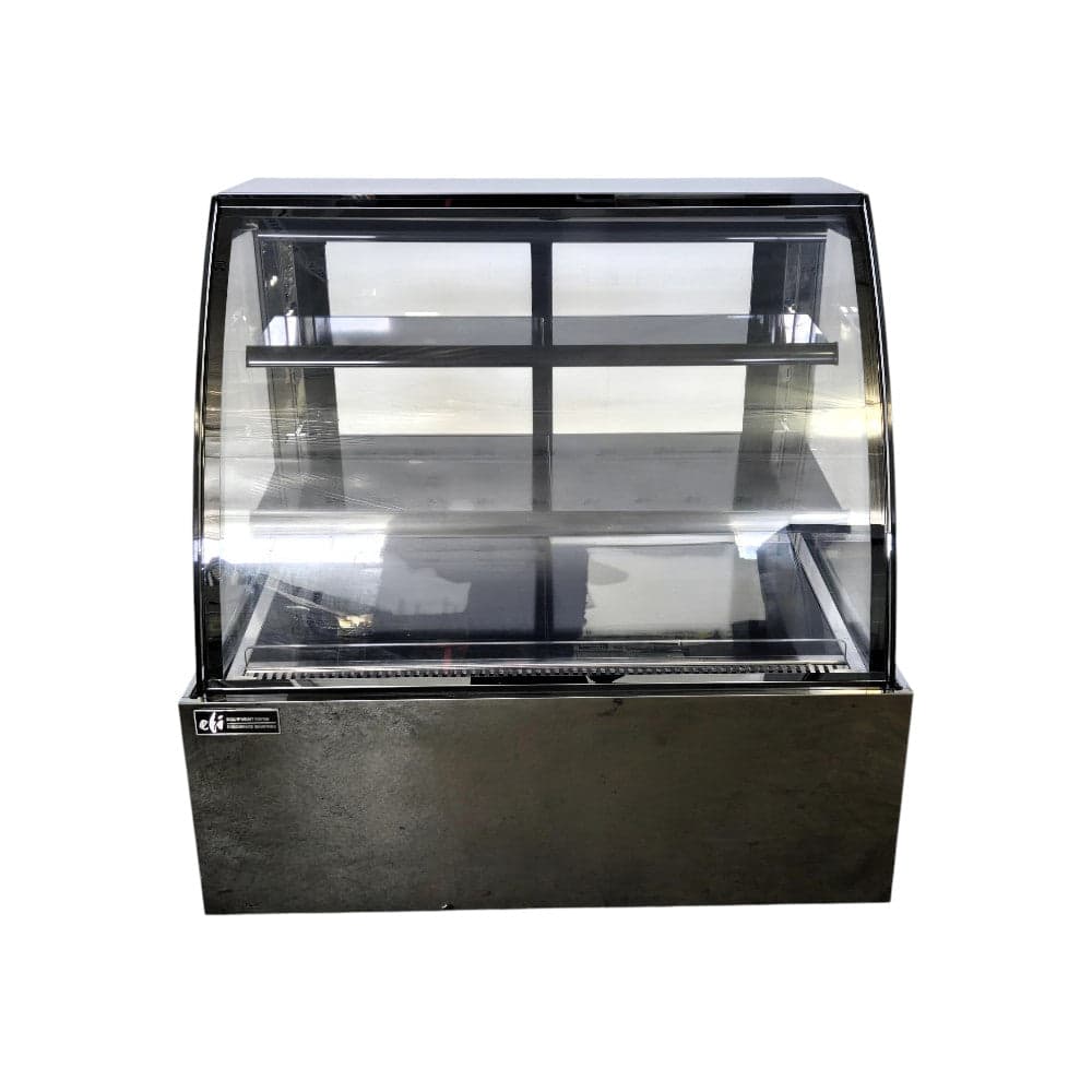 EFI CGCM-4747 Curved Glass Refrigerated Display Case - 47 Inch