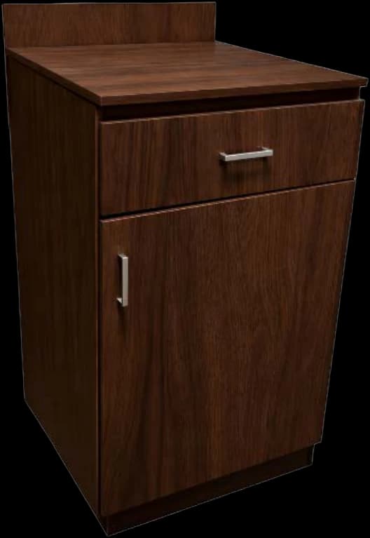 ATS Laminated Hostess Station, Walnut
