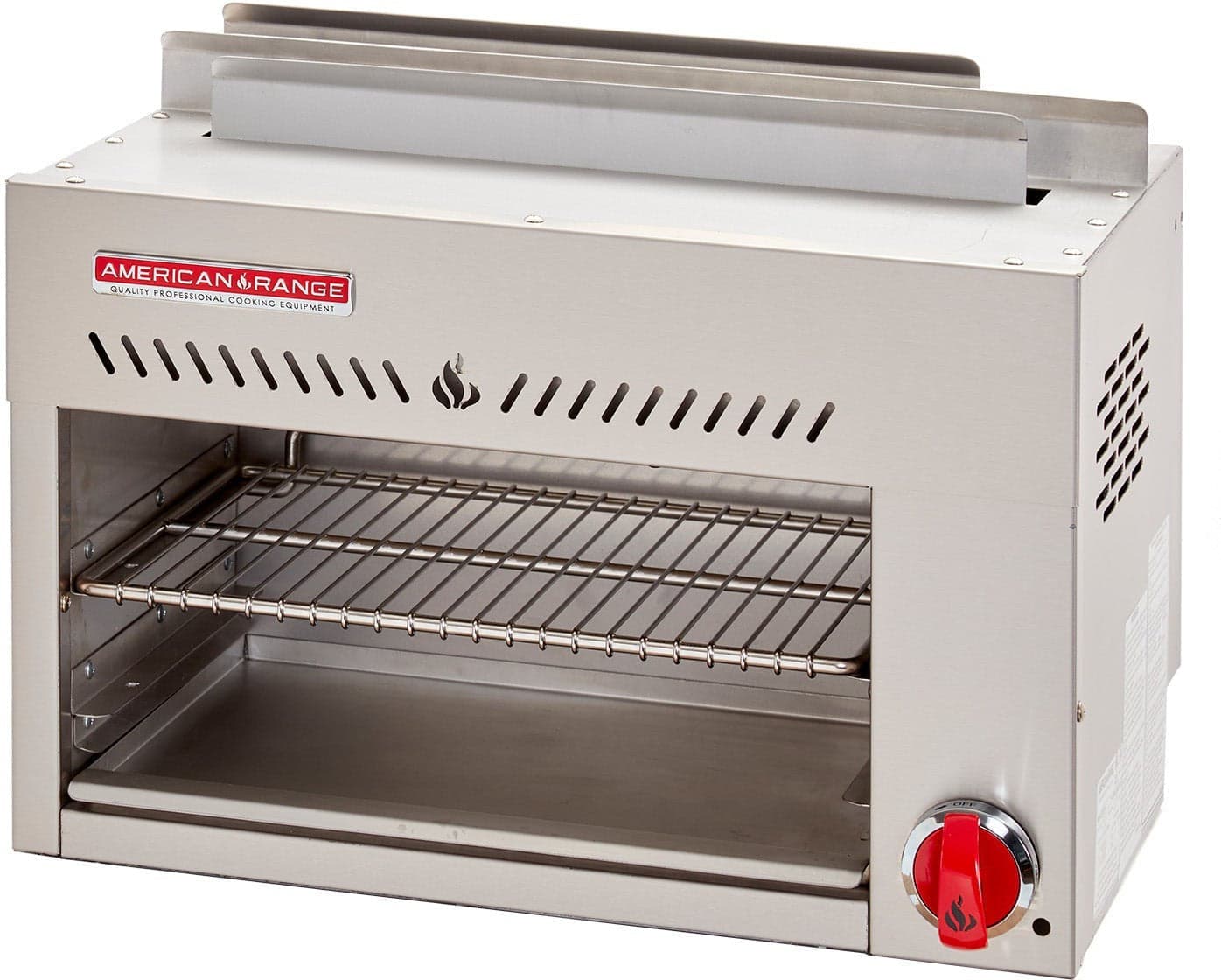 American Range - 24" Stainless Steel Cheesemelter Infrared Broilers with 1 Burner - ARCM-24