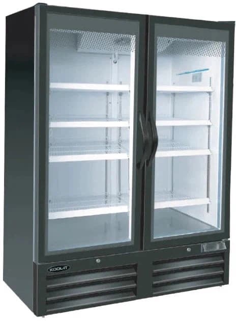 Kool-It – Glass Door Refrigerator, Swing Door Series, Full Vision, 2 Doors – KGR-52