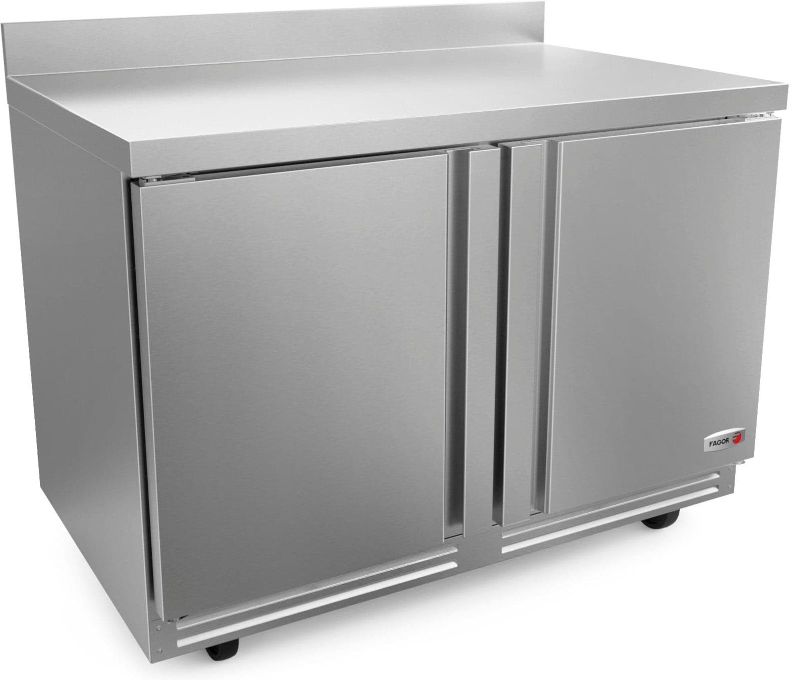 Fagor - FWR Series 115V, 48" Double Door Worktop Refrigerator - FWR-48-N