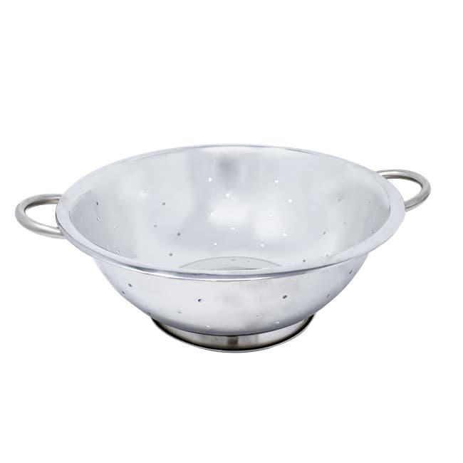 3 qt Stainless Steel Colander with Base and Handles