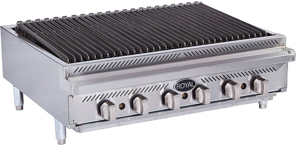 Royal - 36" Heavy Duty Snack Radiant Broiler - RSRB-36