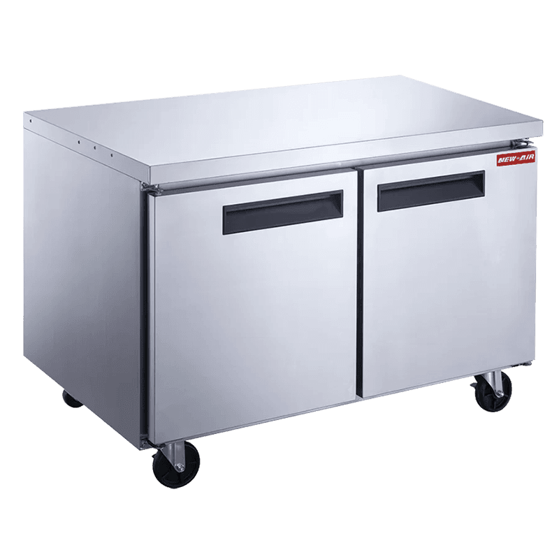 New Air NUR-060-SS Undercounter Refrigerator – 2 Door – 60”