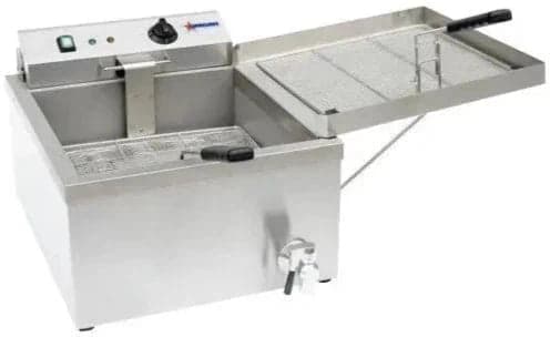 25 lb (3 Gal) Oil Capacity Countertop Electric Fryer – 120V, 1Ph, 1700W