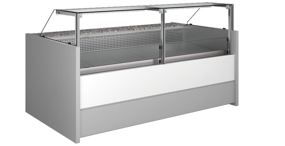 Atlanta Verona W-13 NW PS-K Inner Corner Serve-Over Refrigerated Display Case