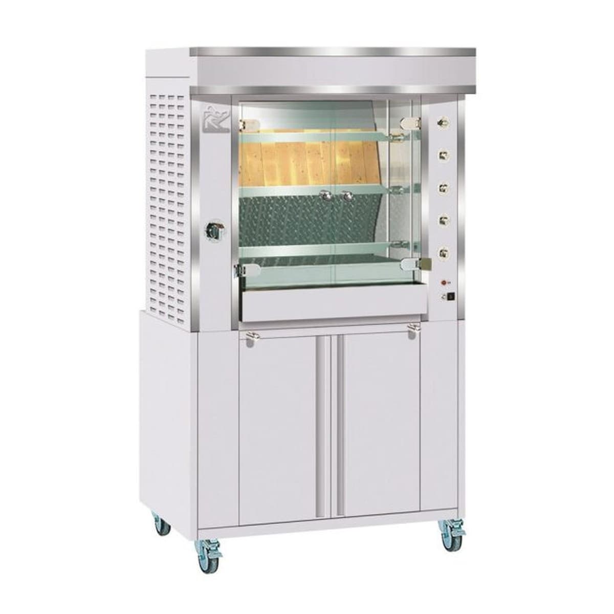 Rotisol – Millenium Rotisserie Oven, gas, countertop, 40-3/8" W, (3) stainless steel V-shaped spits – 975.2MILG