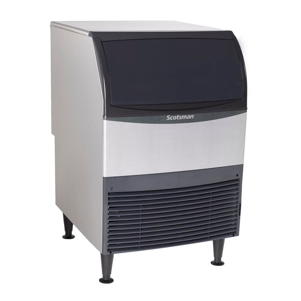 Scotsman UC2724SAX-1 24″ Air Cooled Undercounter Self-Contained Small Cube Ice Machine with Storage – 282 Lbs.