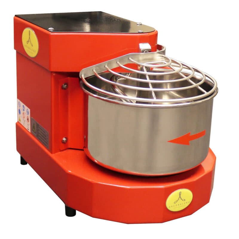 Arcobaleno – Adrianna Red 7L Spiral Mixer – ASM10