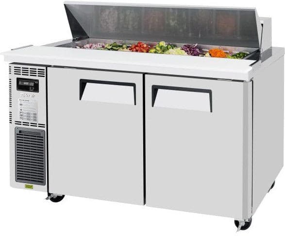 Turbo Air – 60″ Side Mount Compressor Refrigerated Sandwich Prep Table with 2 Door – JST-60-N (ETA 5-6 Weeks)