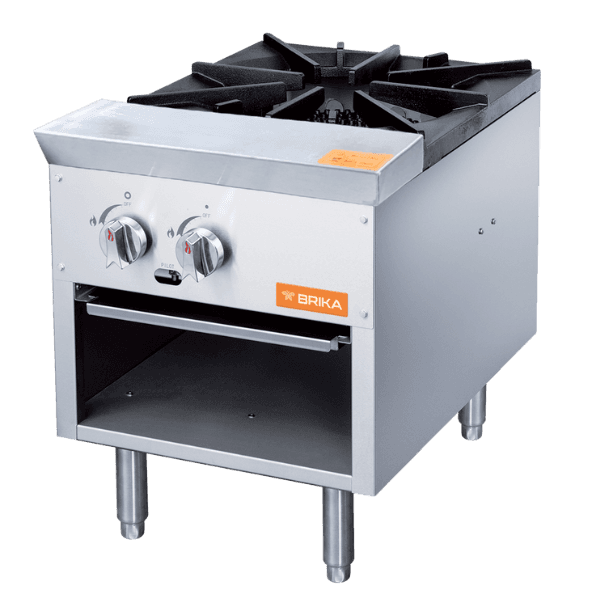 Brika – 18″ Gas Stock Pot Range – BSP-18