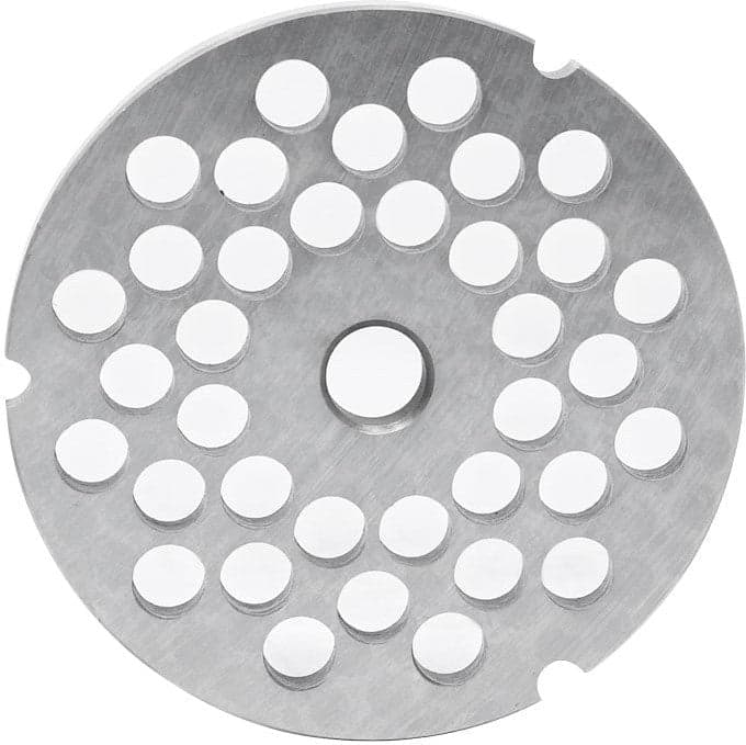 Carbon steel #32 machine plate, hubless, 10mm (3/8″) – three notches/ round