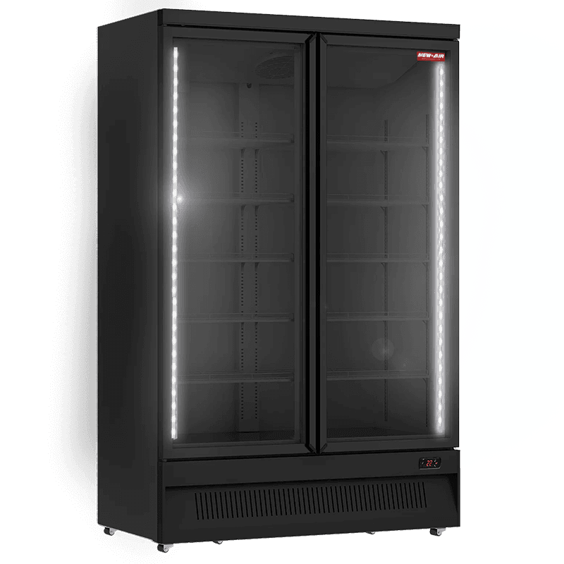 New Air NGF-49-HB 49" Glass Door Freezer