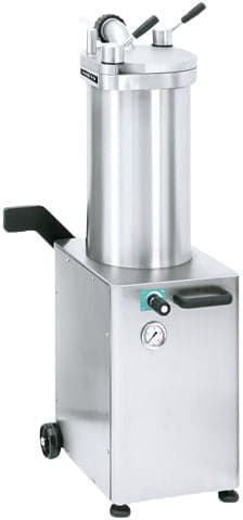 Talsa F25S 48 lb (22 kg) Hydraulic Piston Sausage Stuffer Stainless Steel | Trento – 208V, 3Ph, 1100W/1.5HP