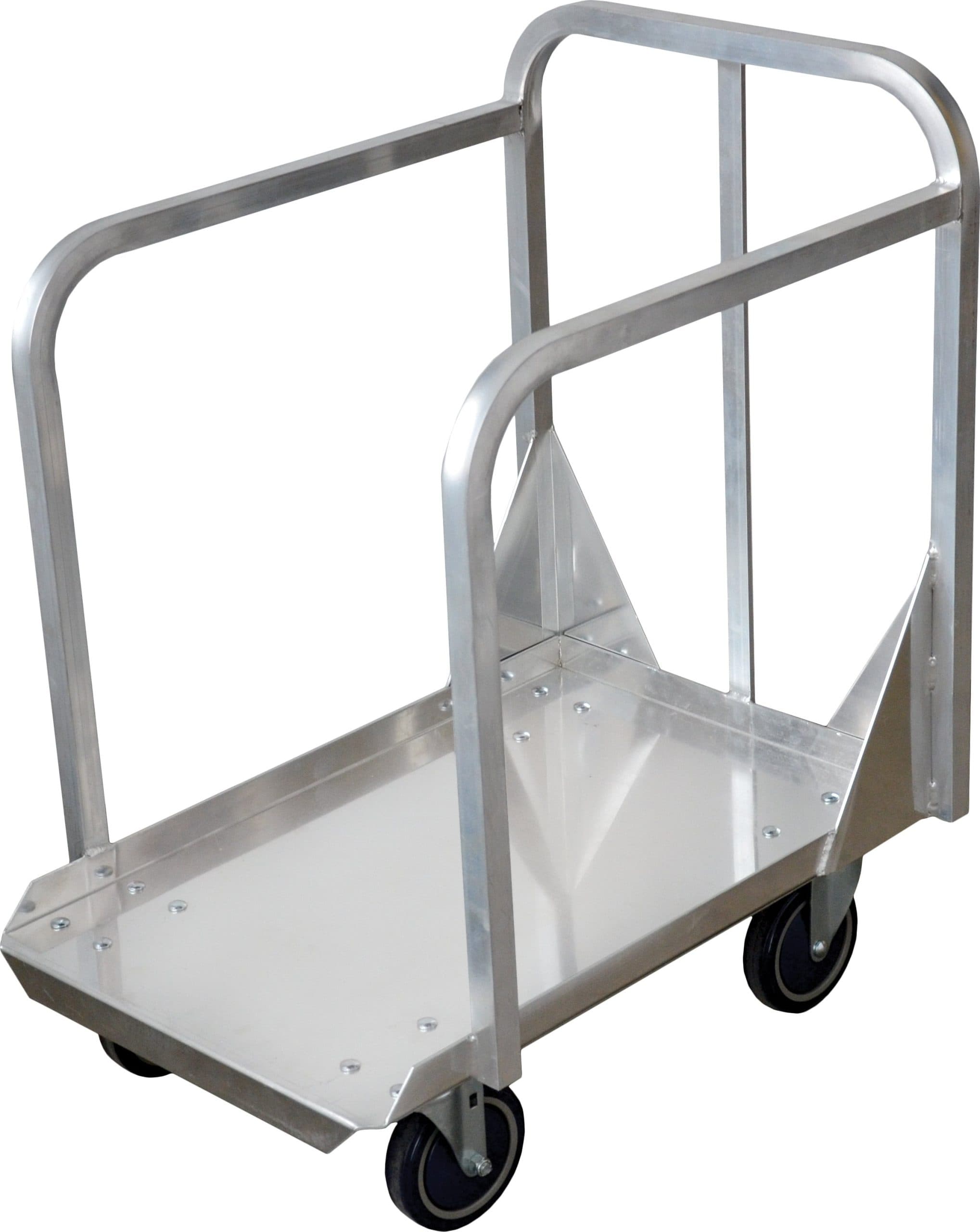 Aluminum Bun Pan Truck with 27″ x 17.5″ Rack